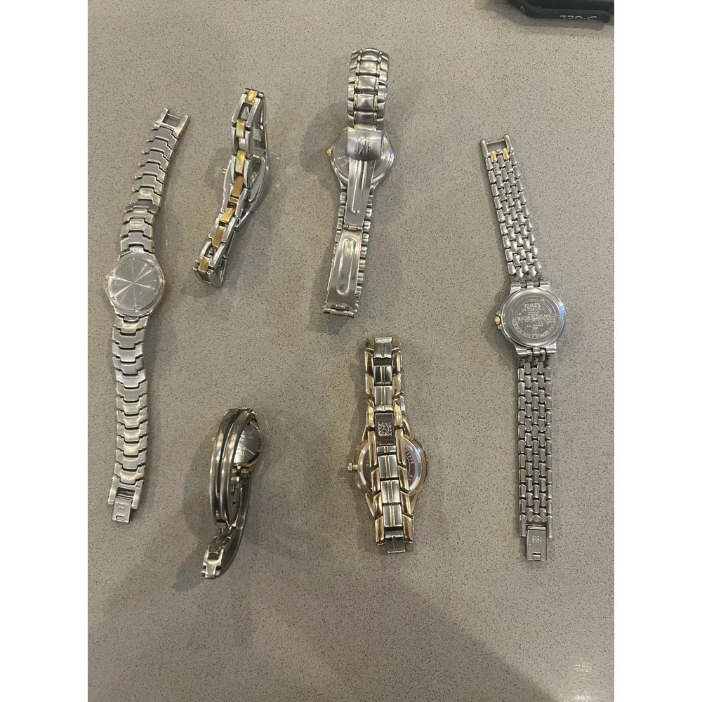 Anne Klein &‎ Other Womens Quartz Analog Fashion Watches Bundle Lot